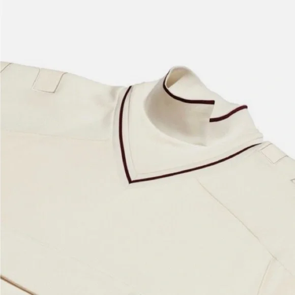 ADIDAS x IVY PARK BEYONCÉ Original Pullover Sweatshirt Ecru Tint Maroon - Picture 6 of 12